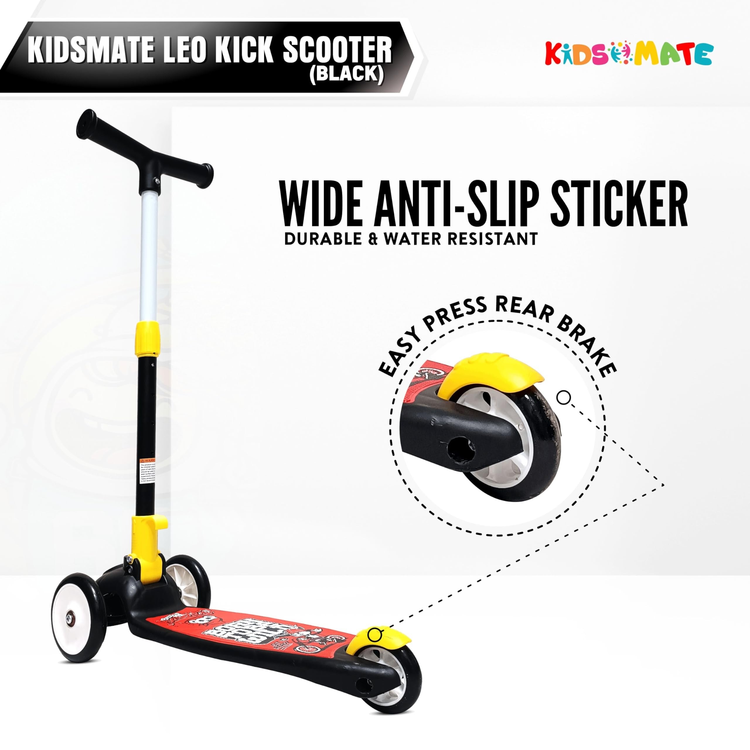 Kidsmate Leo Kick Scooter for Kids