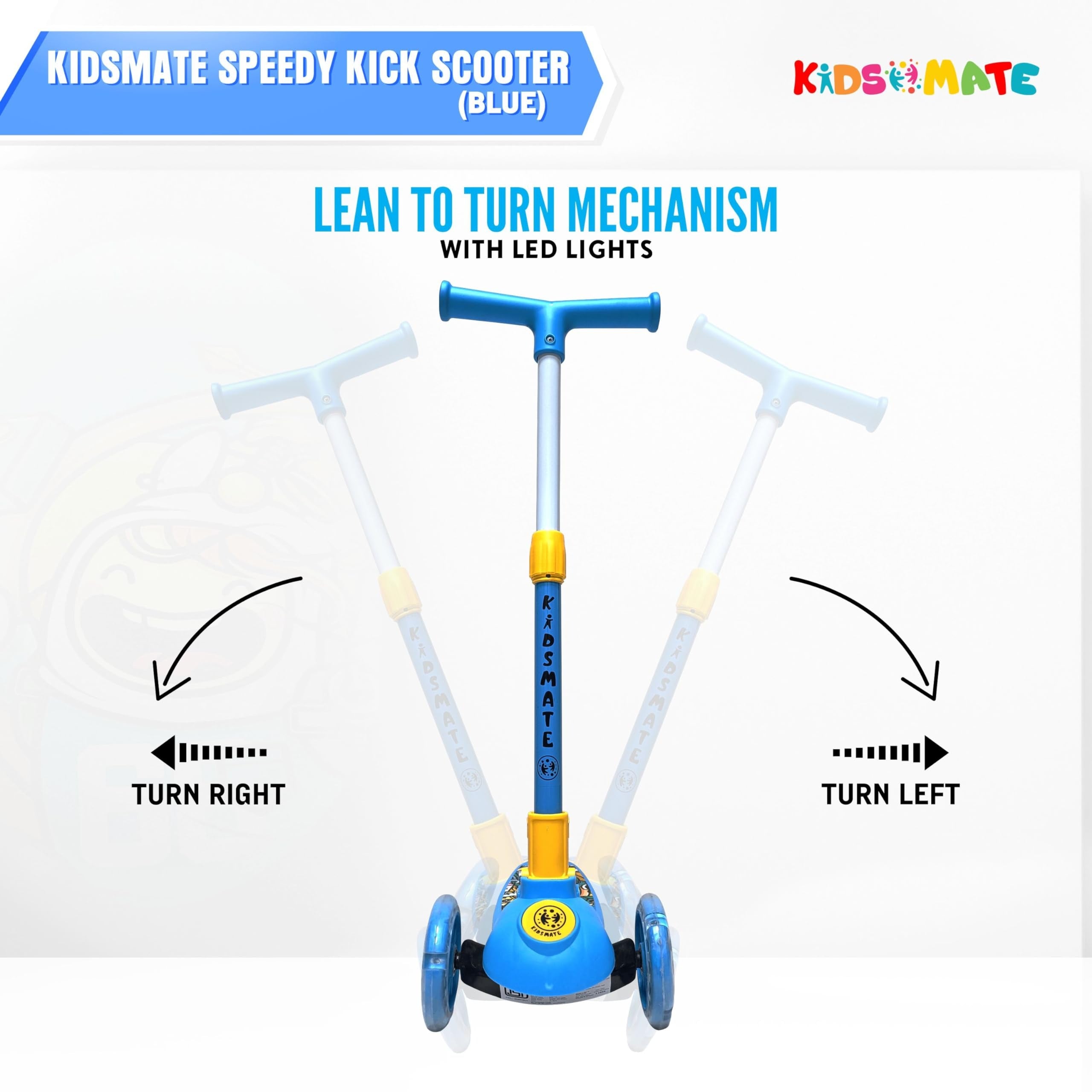 Kidsmate Speedy Kick Scooter for Kids