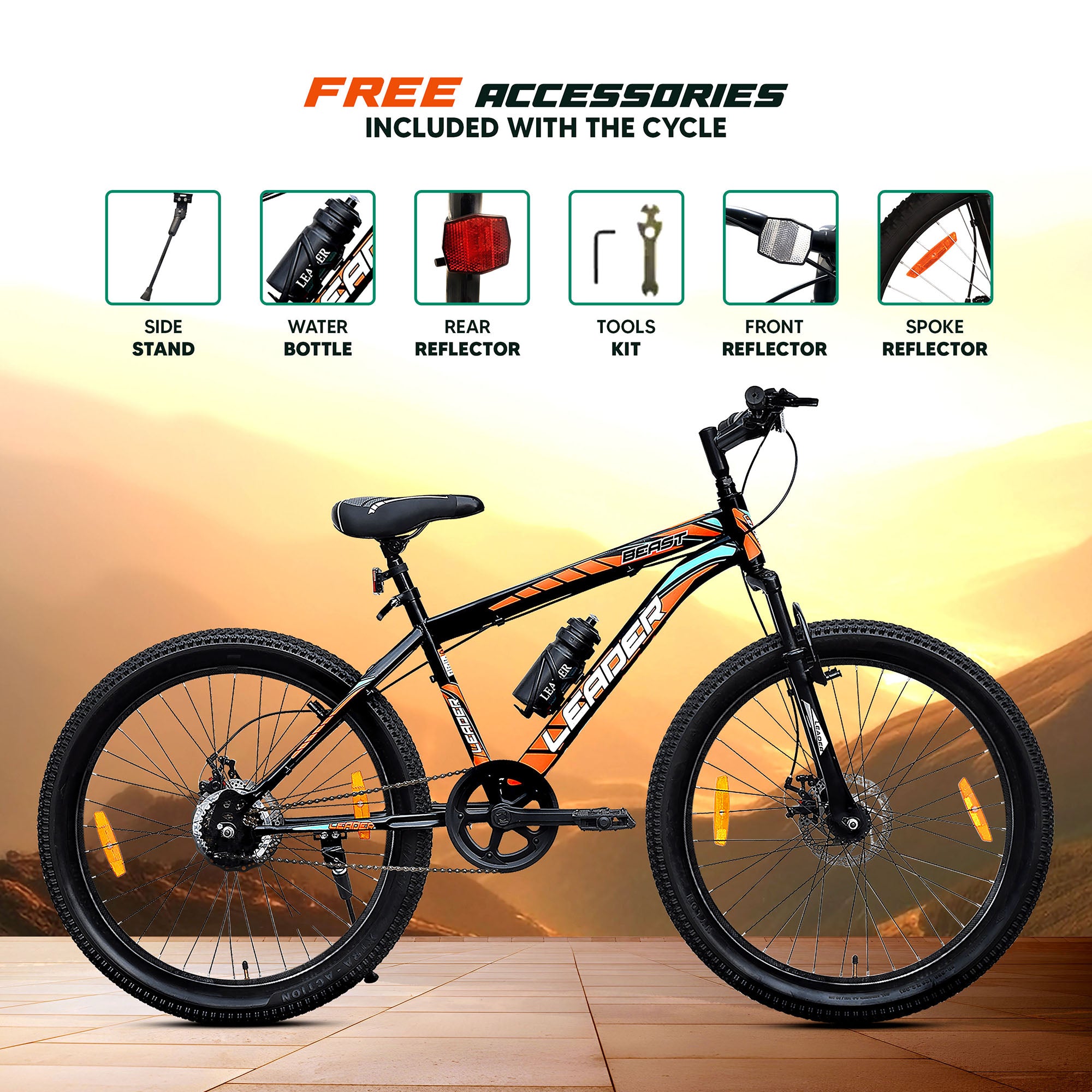 Beast 26T FS DD - Mountain Cycle for Men