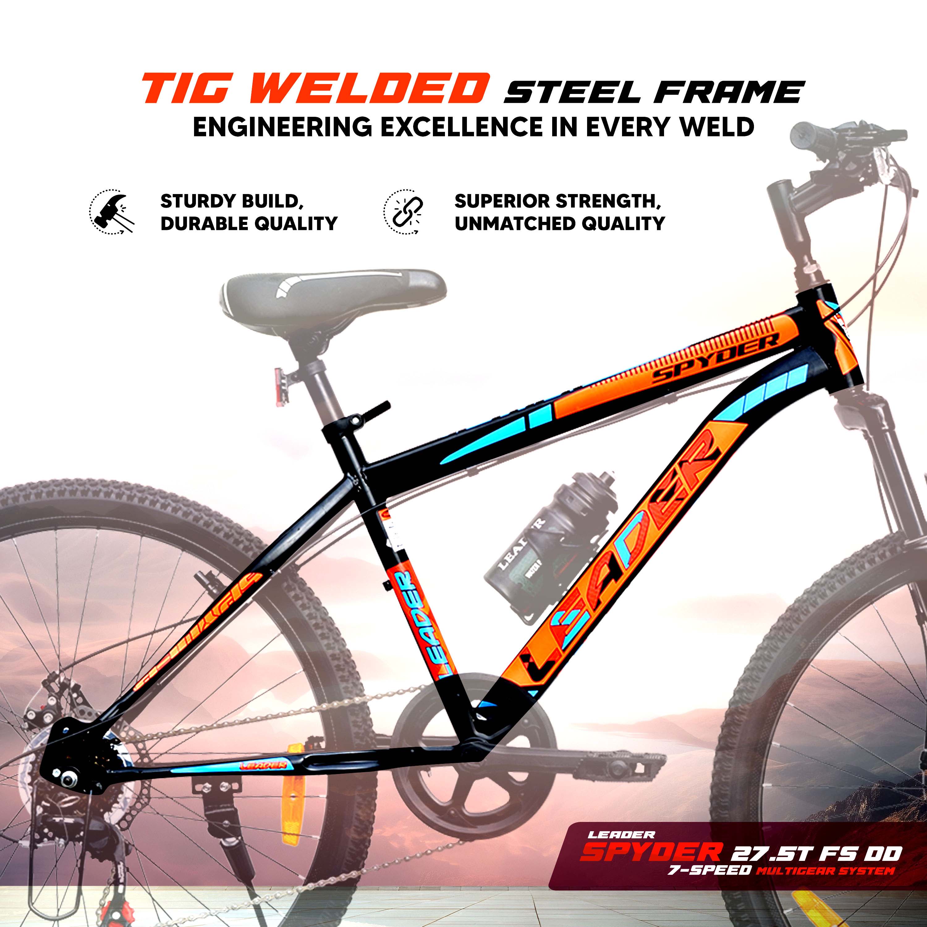 Buy Spyder 27.5T Gear Cycle at Best Price Leader Bicycles