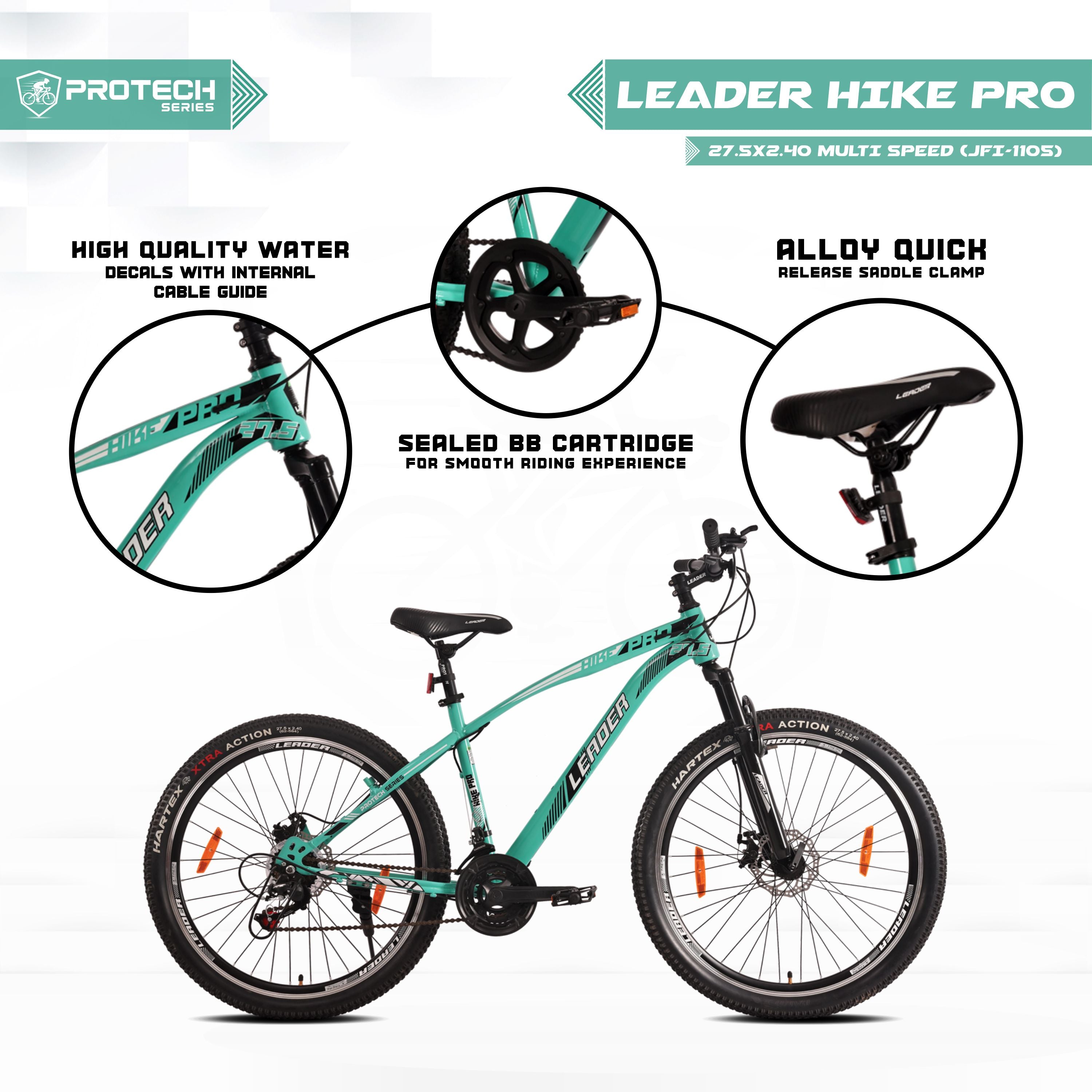 Leader Hike Pro 27.5T 21-Speed with Dual Disc Brake