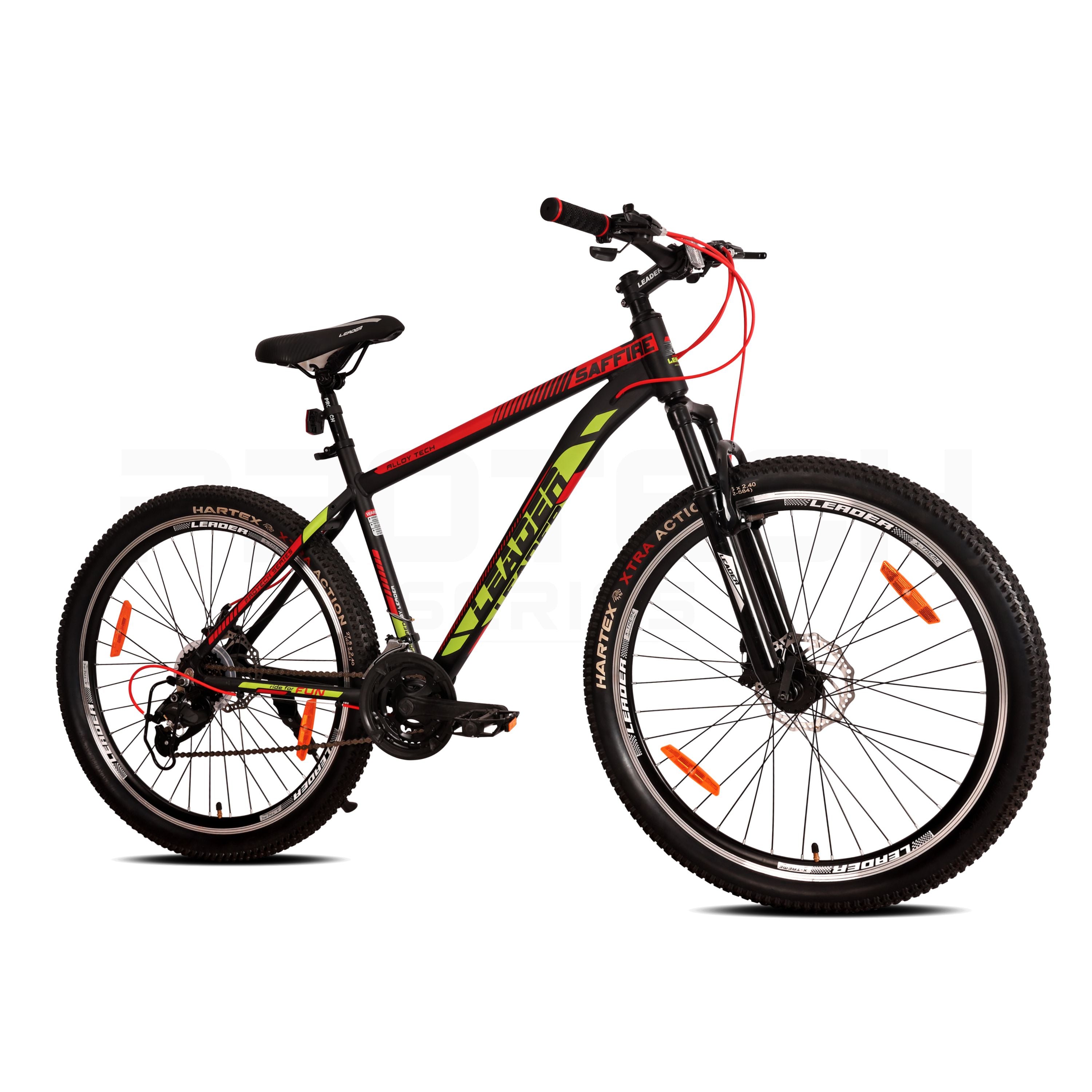 Leader Saffire 27.5T 21 Speed Alloy cycle with Dual Disc Brake