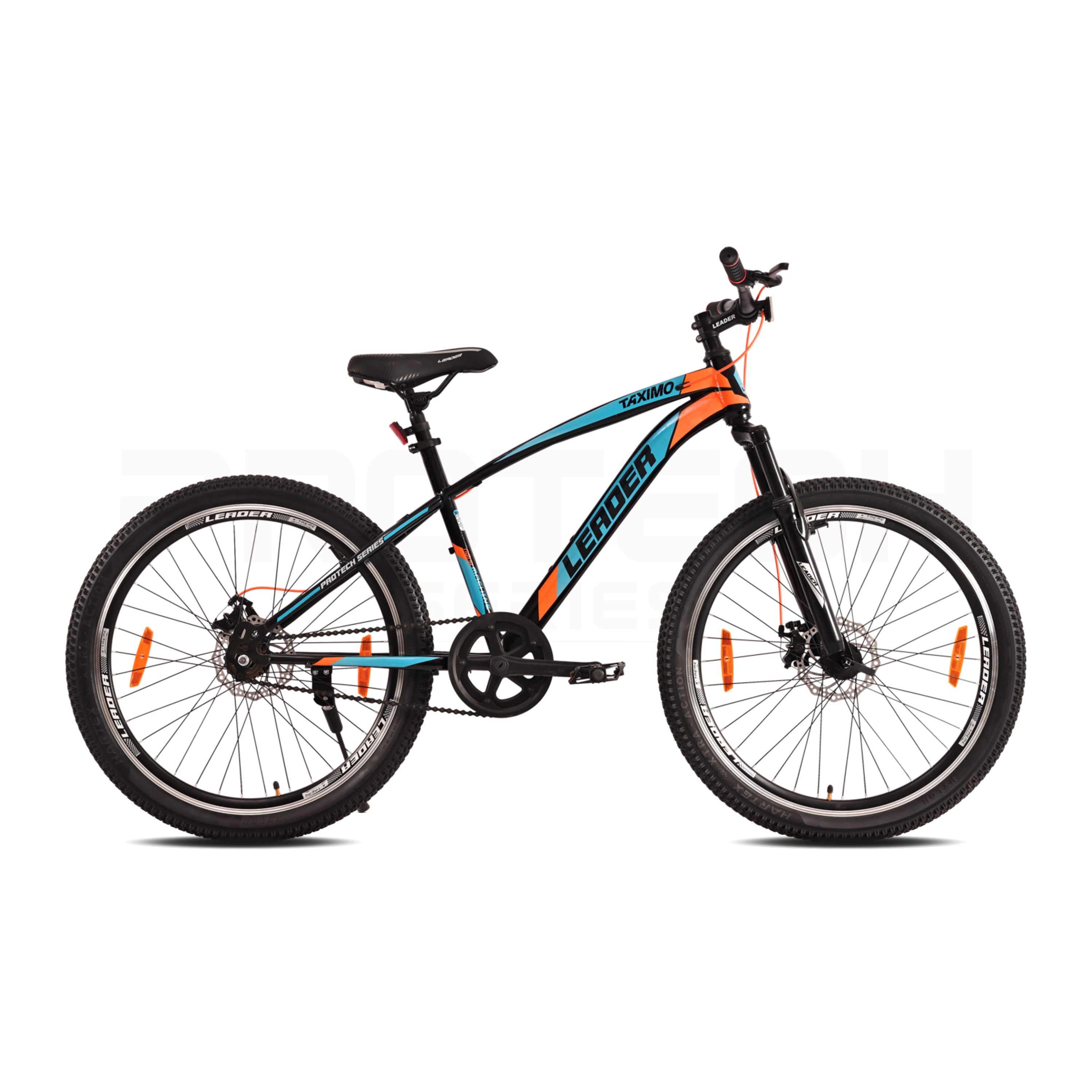 Taximo 26T with Front Suspension & Dual Disc Brake Single Speed