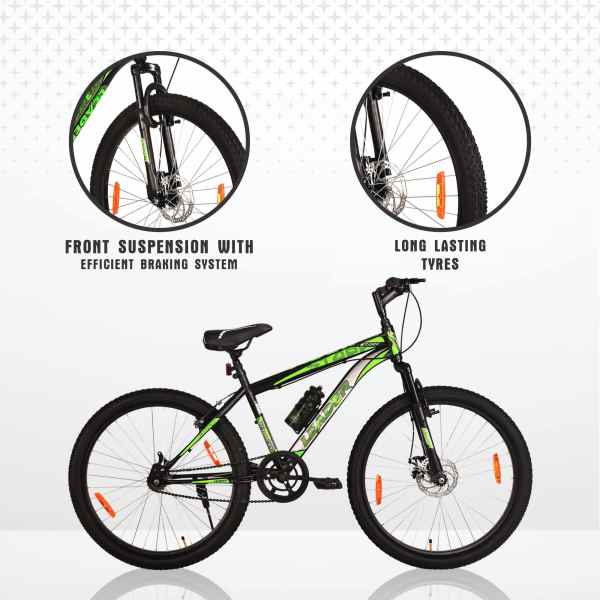 Stark 27.5T with Front Suspension & Disc Brake